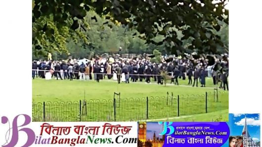 রচডেলে লকডাউন আইন ভঙ্গ,  জানাজায় শত শত মুছল্লী