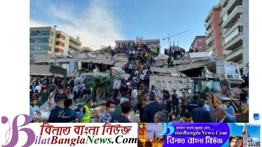 গ্রিস-তুরস্কে ভূমিকম্পে নিহত বেড়ে ২৬