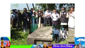 সুনামগঞ্জে বীর শহীদের কবর বাধাই প্রকল্পের কাজের উদ্বোধন করলেন জেলা প্রশাসক