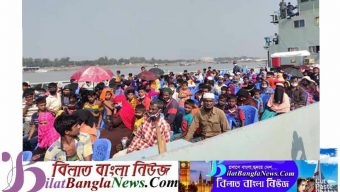 চট্টগ্রাম থেকে ভাসানচরের পথে রোহিঙ্গারা