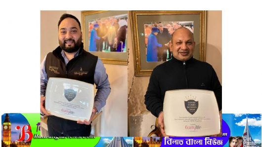 স্কটল্যান্ডে ‘কোভিড হিরো’ বাংলাদেশী মতিন খান ও তার ছেলে হাবিব