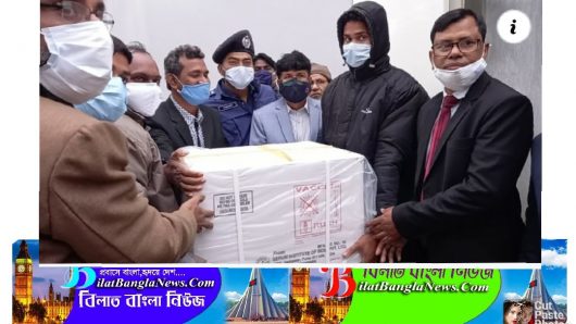 ৮৪ হাজার করোনার ভ্যাকসিন আনুষ্ঠানিক ভাবে গ্রহণ করেছেন সুনামগঞ্জ সিভিল সার্জন
