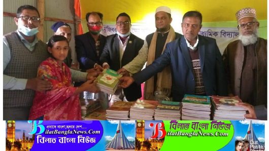নব্য স্থাপিত অষ্টগ্রাম শিমুলবাক নিম্ন মাধ্যমিক বিদ্যালয়ে প্রথম বই উৎসব