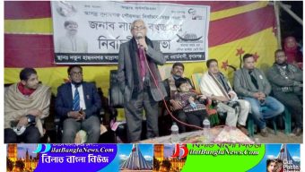 সুনামগঞ্জে নৌকার সমর্থনে নির্বাচনী প্রচারণা চালাচ্ছেন মিসবাহ সিরাজ 