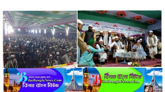 ছাতকে মৈশাপুর মাদরাসায় আল্লামা মামুনুল হক- দূর্বল ঈমান নিয়ে ফেৎনার মোকাবেলা করা যাবে না