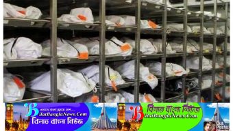 ব্রিটেনে তৃতীয় দফা করোনায় উপচে পড়ছে লাশ,জায়গা নেই মর্গে