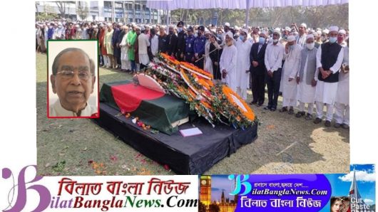 বনানীতে এইচ টি ইমামের দাফন সম্পন্ন