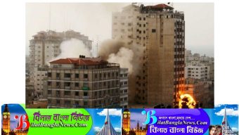 গাজার আলজাজিরার কার্যালয় গুড়িয়ে দিল ইসরাইল
