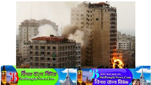 গাজার আলজাজিরার কার্যালয় গুড়িয়ে দিল ইসরাইল