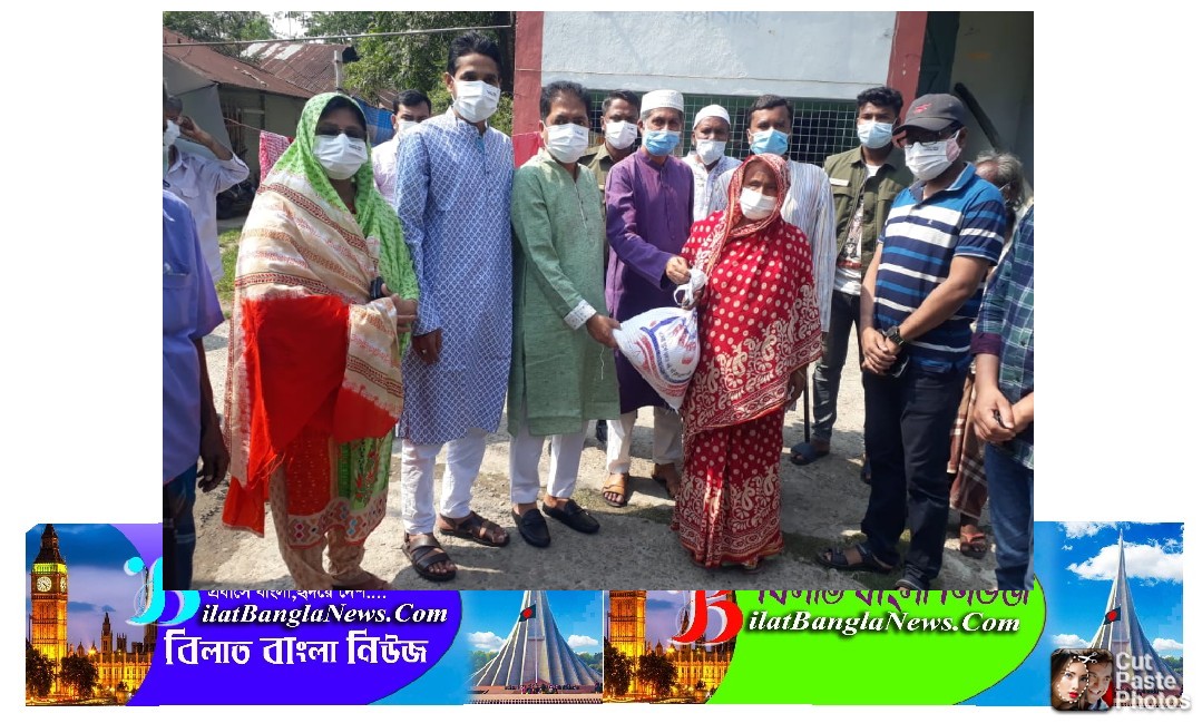 সুনামগঞ্জ সদর উপজেলার পক্ষ থেকে ৯শ পরিবার পেল প্রধানমন্ত্রীর উপহার