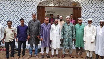 ছাতকে রাজগাঁও জামে মসজিদ উদ্বোধন ও ইফতার মাহফিল অনুষ্ঠিত