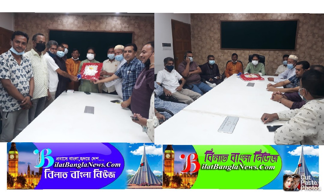 সুনামগঞ্জে দ্বিতীয়বার এফবিসিআই পরিচালক নির্বাচিত হওয়ায় চপল হুদাকে সম্বর্ধনা