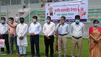 সুনামগঞ্জে ৪শ প্রতিবন্ধী,দৃষ্টিপ্রতিবন্ধী,তৃতীয় লিঙ্গের মাঝে প্রধান মন্ত্রীর উপহার বিতরণ