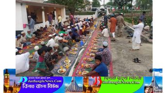 বিশ্বনাথের সিরাজপুর কাজীবাড়ি জামে মসজিদে ইফতার মাহফিল