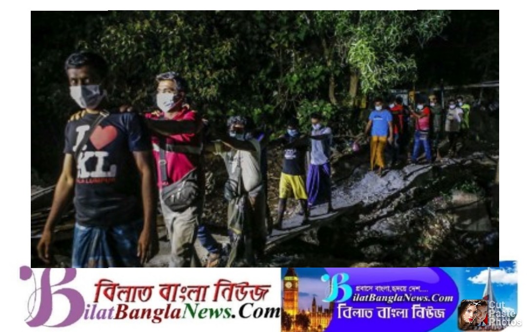মালয়েশিয়ায় ৬২ বাংলাদেশিসহ ১৫৬ প্রবাসী আটক