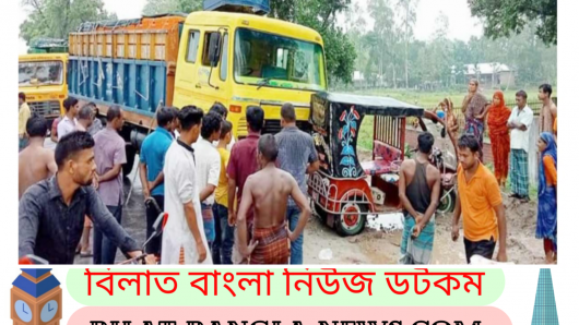 ট্রাকের ধাক্কায় শিশু নিহত, আহত বাবা-মা, বোন