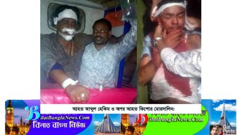 তাহিরপুরে তুচ্ছ ঘটনার জেরে দু’পক্ষের সংঘর্ষে রণক্ষেত্র,আহত ২,পুলিশের ফাঁকা গুলি