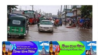 ছাতকের নিম্নাঞ্চল প্লাবিত,বড় ধরনের বন্যার আশংকা