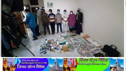 জাল টাকা তৈরীর অভিযোগে স্বামী-স্ত্রী আটক