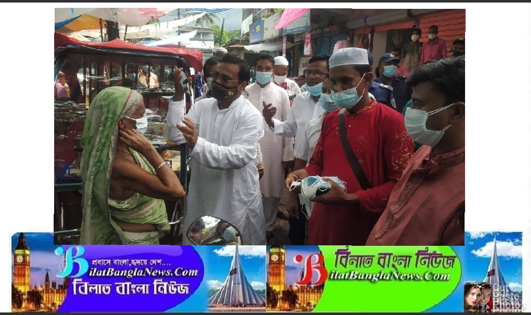 মাস্ক ব্যবহার করুন,স্বাস্থ্য বিধি মেনে চলুন-এমপি রতন