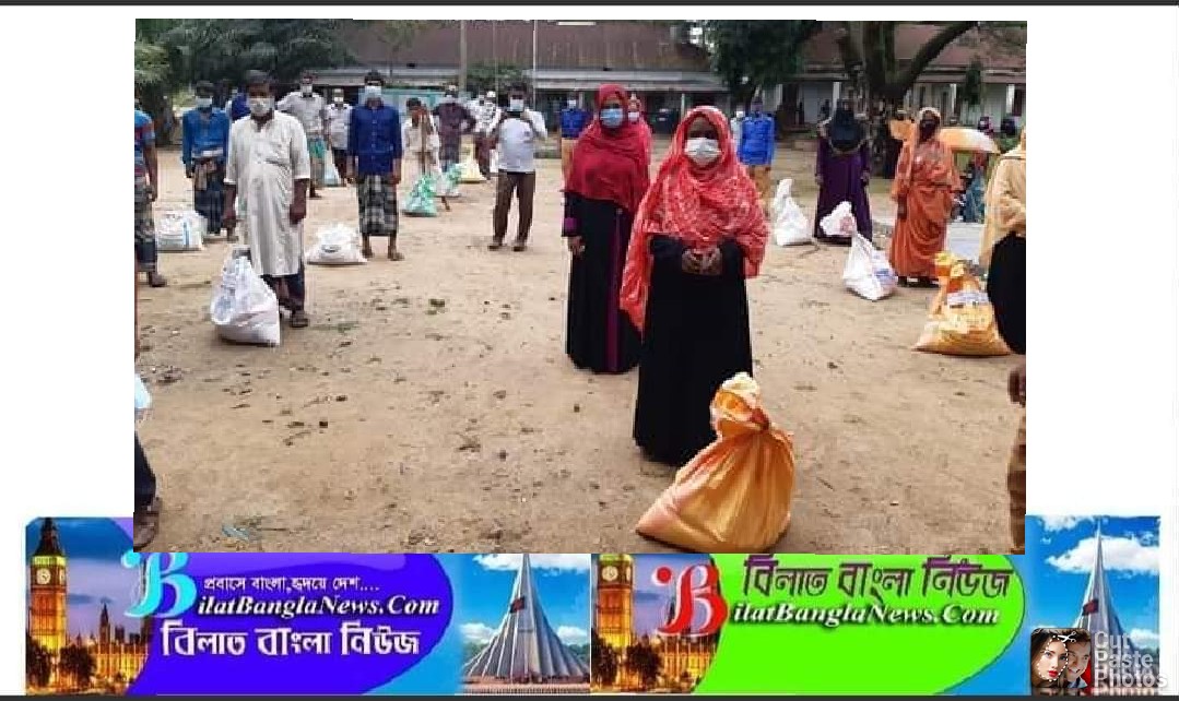 তাহিরপুর উপজেলায় প্রধানমন্ত্রীর উপহার বিতরণ