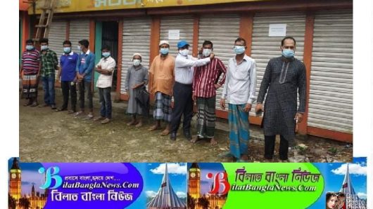 সুনামগঞ্জের ধর্মপাশায় এমপি রতন’র উদ্যোগে এক হাজার মাস্ক বিতরণ