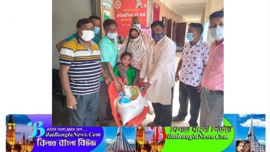 ছাতকে ৩৩৩ নম্বরে ফোন,খাবার নিয়ে হাজির ইউএনও