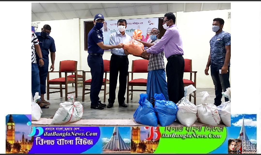সুনামগঞ্জ জেলা প্রশাসনের উদ্যোগে ৩শ পরিবার কে প্রধানমন্ত্রীর উপহার বিতরণ