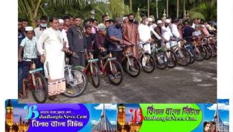 ছাতকে ৪০ দিন নামাজ আদায় করায় নামাজি শিশু-কিশোরদের বাইসাইকেল উপহার