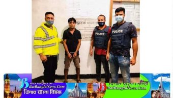 ছাতকে পুলিশের হাতে দেড়ডজন মামলার এক আসামী গ্রেফতার