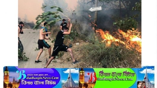 আলজেরিয়ায় ভয়াবহ দাবানলে ২৫ সেনাসহ নিহত ৪২