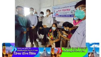 সুনামগঞ্জে গণ টিকাদান কর্মসূচির উদ্বোধন