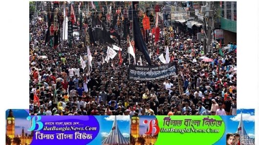 আশুরায় তাজিয়া মিছিল,শোভাযাত্রা করা যাবে না