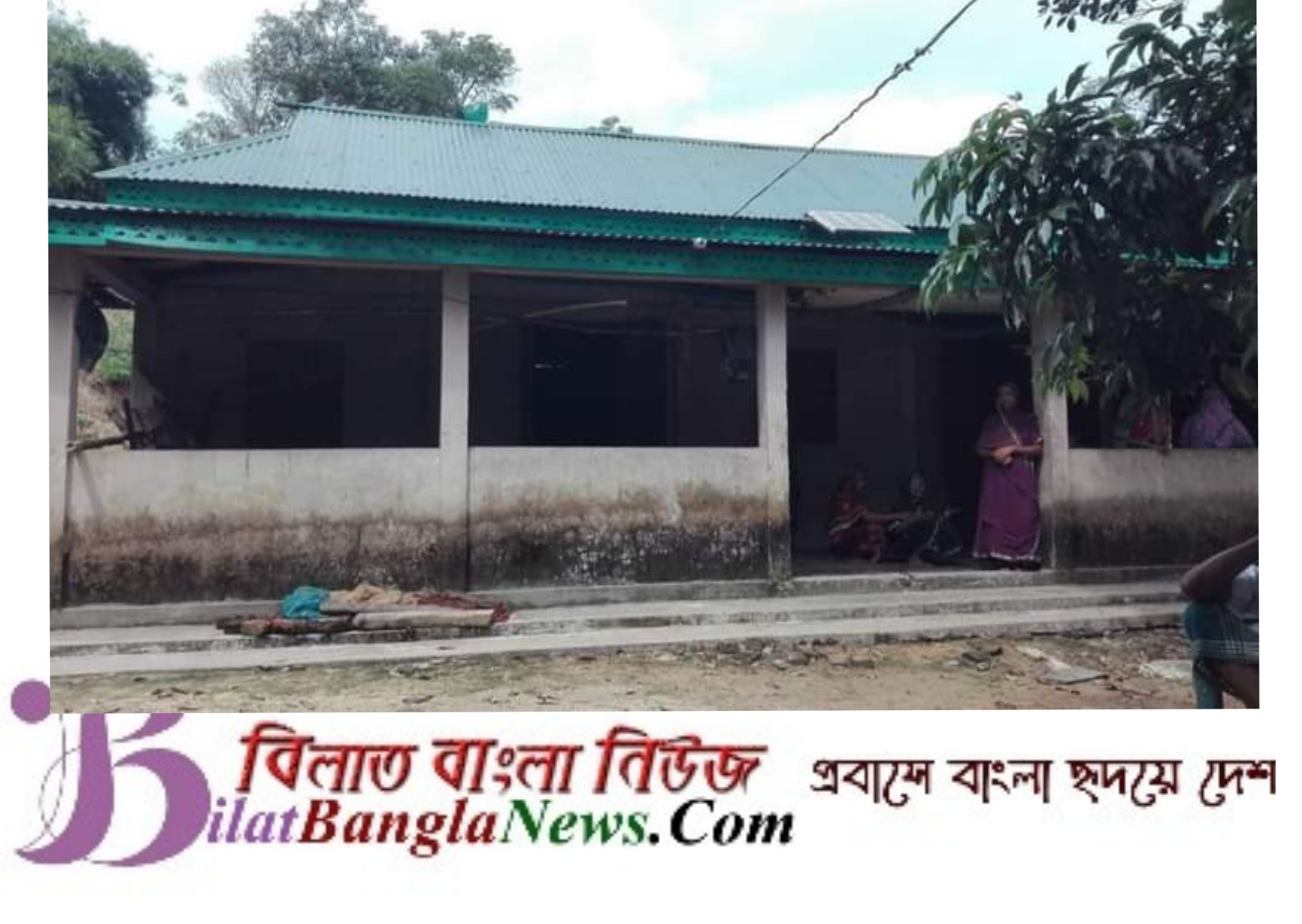 ছাতকে শিশু মিম হত্যা মামলার আসামীদের বসতঘরে হামলা 