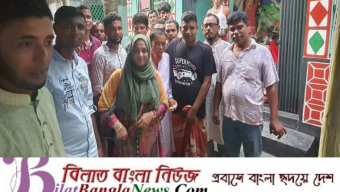 সুখাইড় উত্তর রাজাপুর ইউনিয়নের সম্ভাব্য চেয়ারম্যান পদপ্রার্থী দীপার পূজামণ্ডপ পরিদর্শন