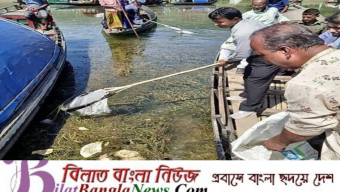 টাঙ্গুয়ার হাওরের পরিবেশ ও জীববৈচিত্র্য রক্ষায় পরিচ্ছন্নতা অভিযানের উদ্বোধন করলেন ডিসি