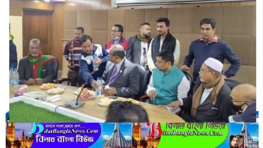 ছাতকে নবনির্মিত মুক্তিযোদ্ধা ভবন ও পৌরসভা কার্যালয় পরিদর্শনে এমপি মানিক