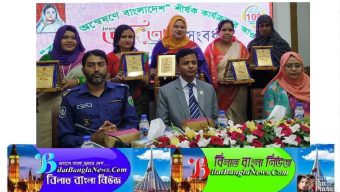 সুনামগঞ্জ জেলা পর্যায়ে নির্বাচিত ৫টি ক্যাটাগরীতে ৫জন জয়িতা কে সন্মাননা