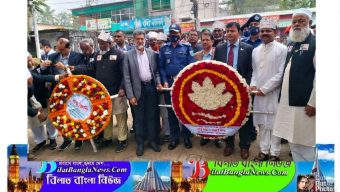 নানা কর্মসূচির মধ্য দিয়ে সুনামগঞ্জ মুক্ত দিবস উদযাপন
