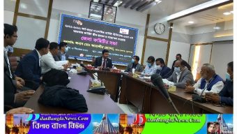 বাধঁ নির্মাণ কাজের মানের ব্যাপারে কোন আপোষ নেই:ডিসি সুনামগঞ্জ