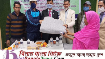 শীতার্তদের পাশে সুনামগঞ্জ রিপোর্টার্স ইউনিটি দাঁড়িয়ে অনন্য দৃষ্টান্ত স্থাপন করেছে – জেলা প্রশাসক