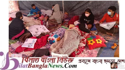 শাবিতে আমরণ অনশনরত শিক্ষার্থীদের নিয়ে উৎকণ্ঠা