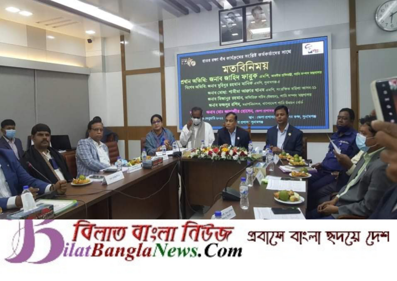 আগাম বন্যার হাত থেকে রক্ষার জন্য নির্ধারিত সময়ের মধ্যেই কাজ শেষ করার তাগি- পানি সম্পদ প্রতি মন্ত্রী