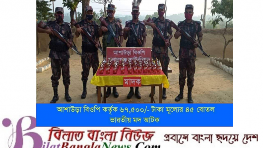 সুনামগঞ্জ বিজিবি অভিযান চালিয়ে নানা পণ্য আটক করেছে