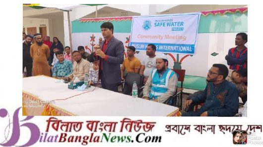মুসলিম হ্যান্ডসের অর্থায়নে ছাতকের নোয়ারাই ইউপিতে ১০০ টি টিউবওয়েল স্থাপনের প্রকল্পের উদ্বোধন