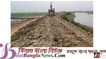সুনামগঞ্জে নির্ধারিত সময়ে হাওর রক্ষাবাঁধের কাজ শেষ না হওয়ায় কৃষকরা উদ্বিগ্ন