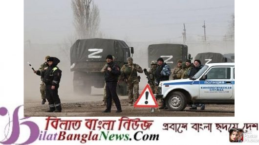 ইউক্রেনের ২ শহরে সাময়িক যুদ্ধবিরতি ঘোষণা রাশিয়ার