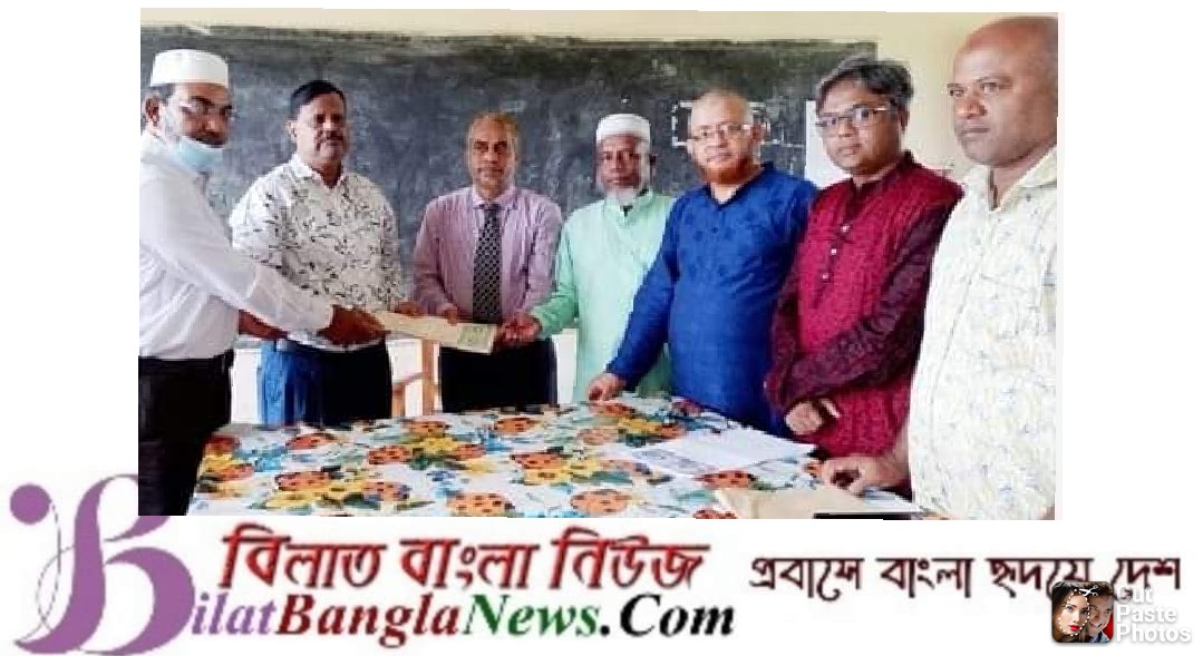 ছাতকে মল্লিকপুর এসইএসডিপি মডেল উচ্চ বিদ্যালয়ের ভূমির মূল দলিল হস্তান্তর