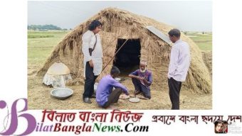 সুনামগঞ্জে হাওরে পানি কমলেও আতংক,দুর্ভোগ কমেনি কৃষকদের