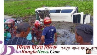 ছাতকে লাশবাহী এম্বুলেন্স ও অটোরিকশার মুখোমুখি সংঘর্ষে এক শিশুর মৃত্যু,আহত ১১